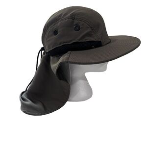 Newhattan 100% Polyester Safari Hat - Olive -L/XL